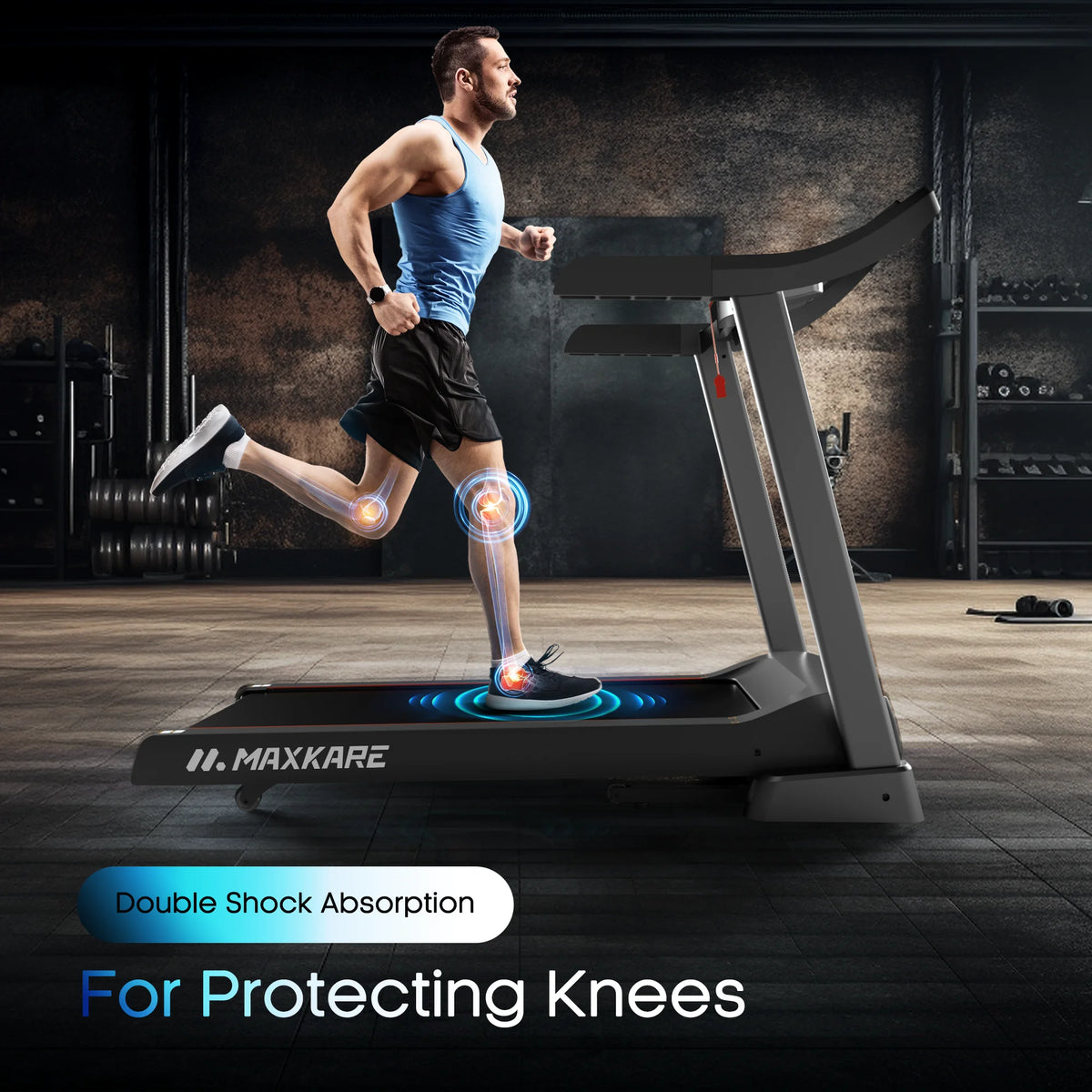 3.5HP Folding Treadmill with Auto Incline I544571