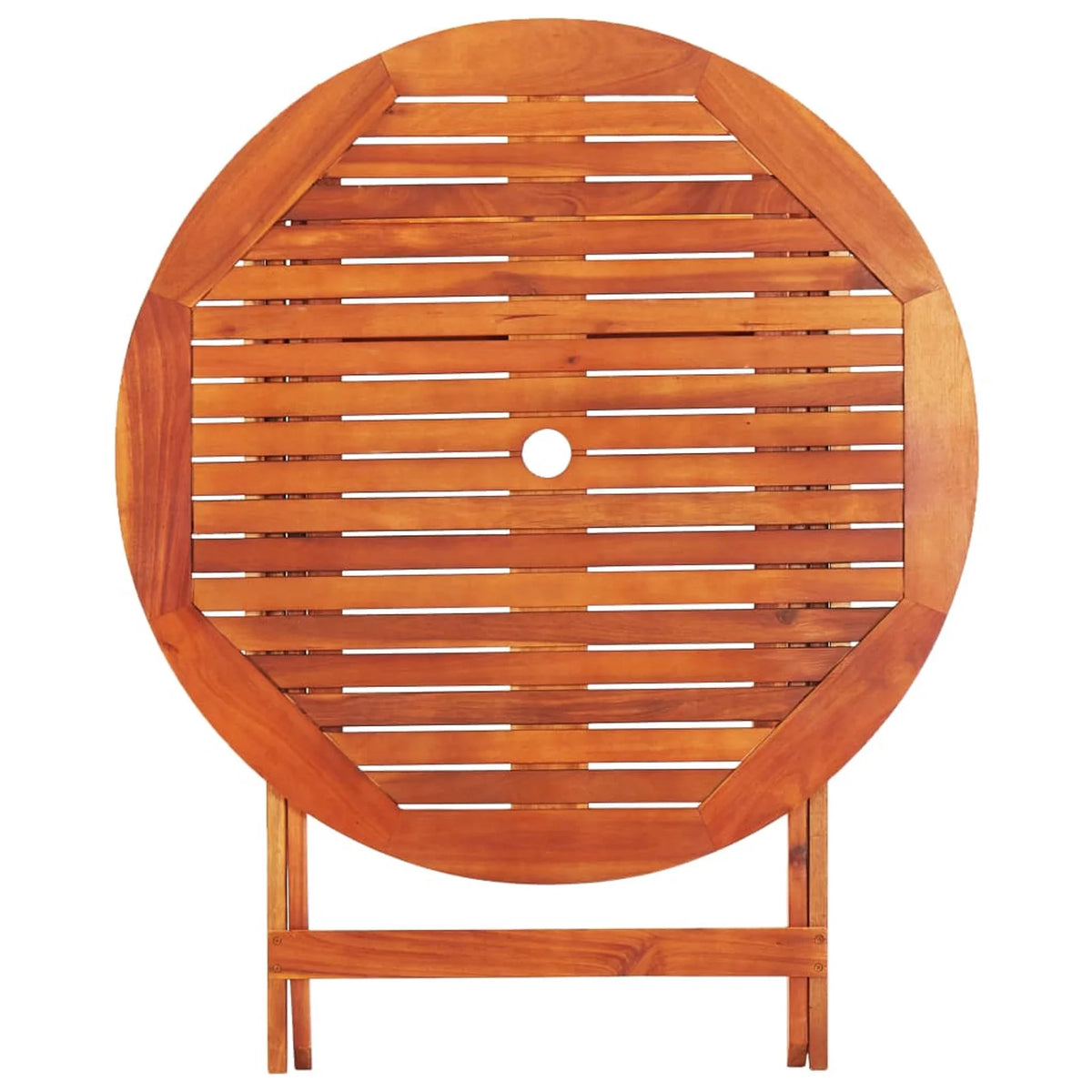 Folding Garden Table Solid Eucalyptus Wood M6487