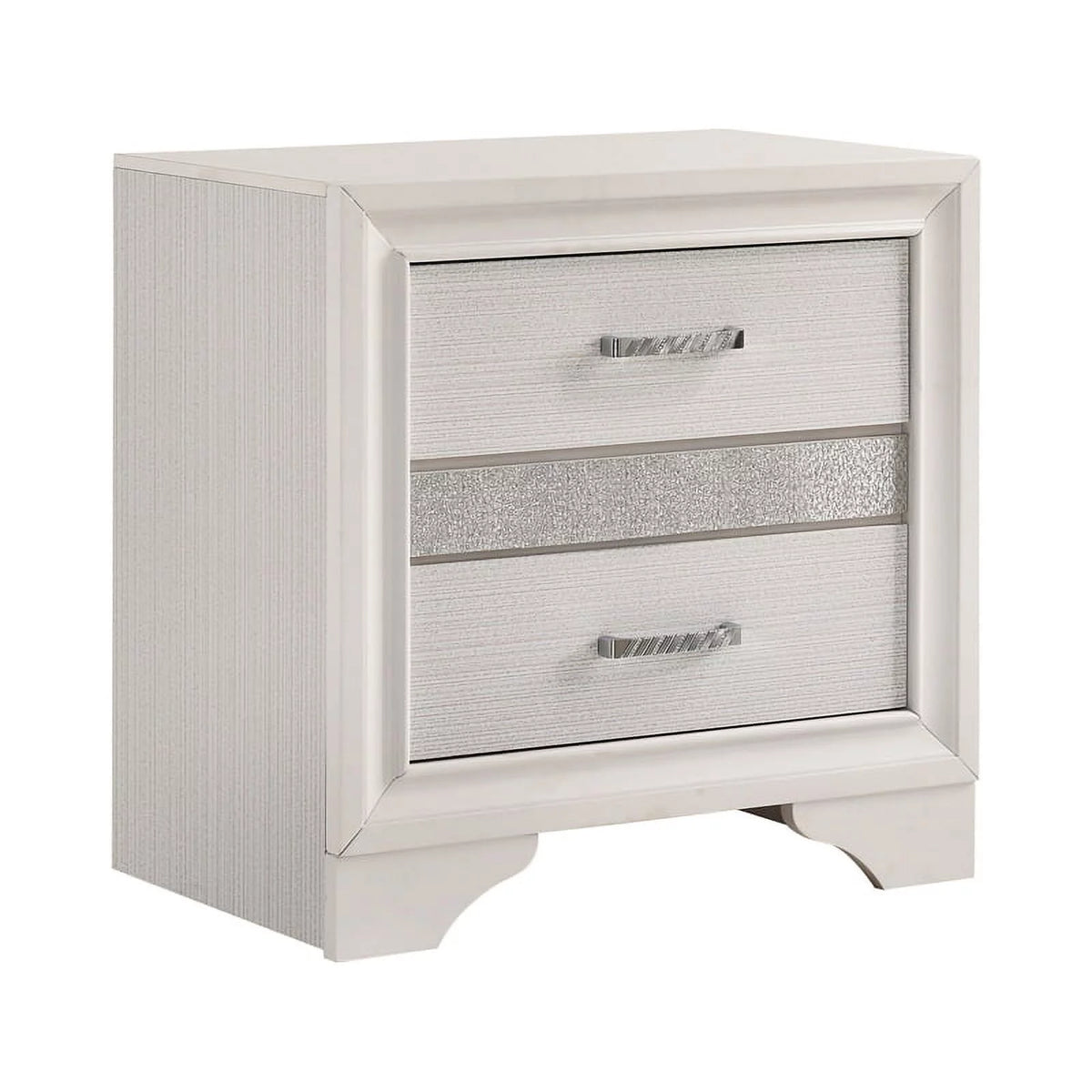 White 4-piece Twin Storage Wood Bedroom Set C13999