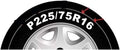 16 inch 5 Lug Silver Aluminum Wheel Y626