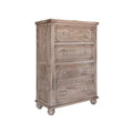 Natural Solid Wood Four Drawer Chest O771
