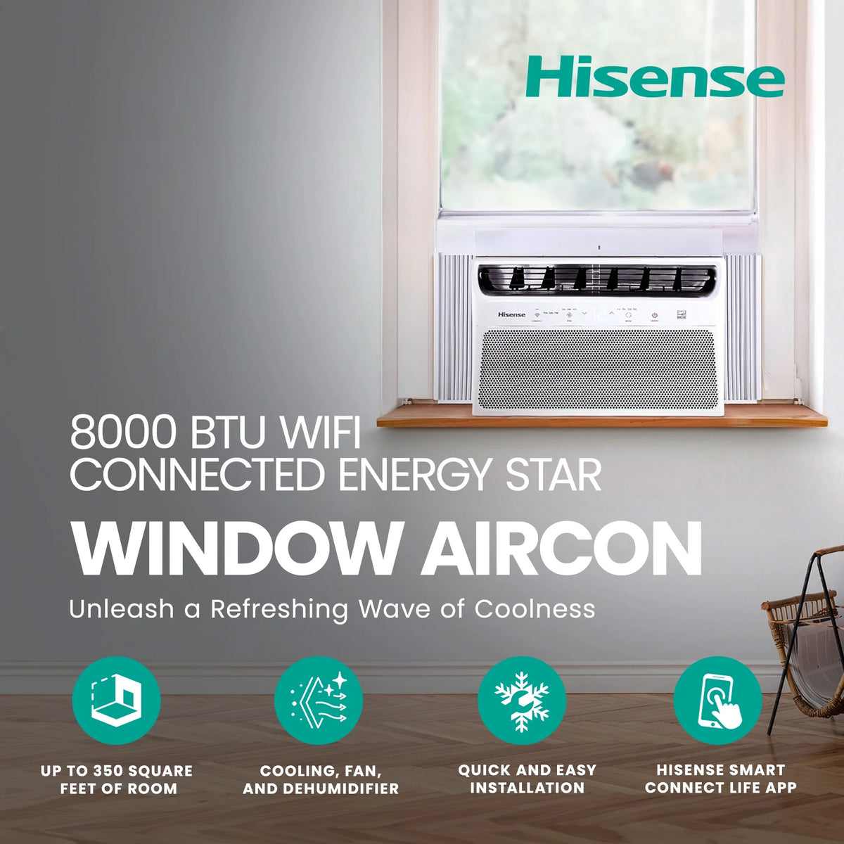 Wi-Fi Connected ENERGY STAR Window AC J540