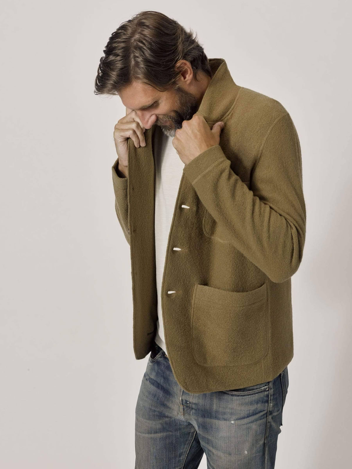 Felted Chore Coat D577