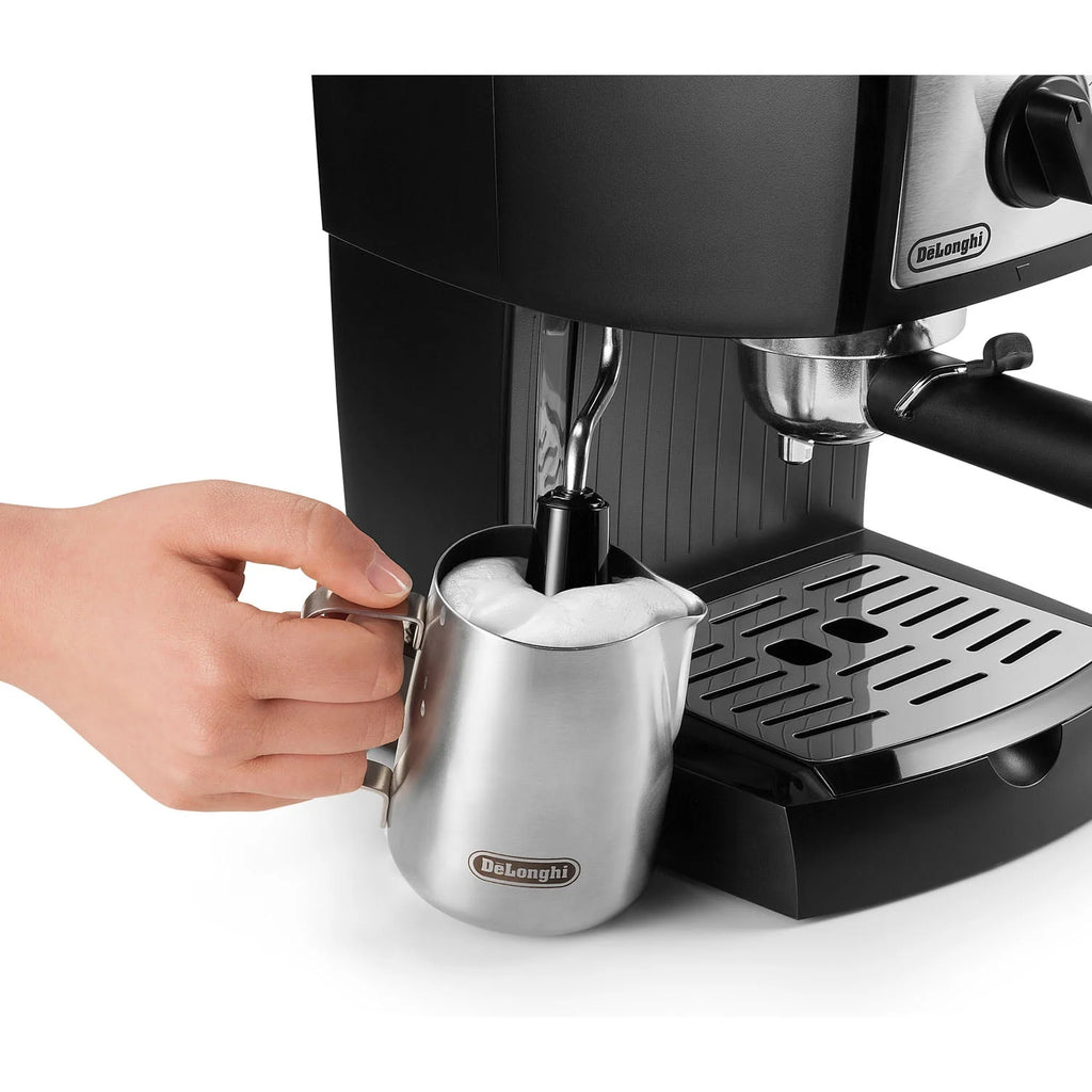 Pump Espresso Machine Black Stainless Q488151