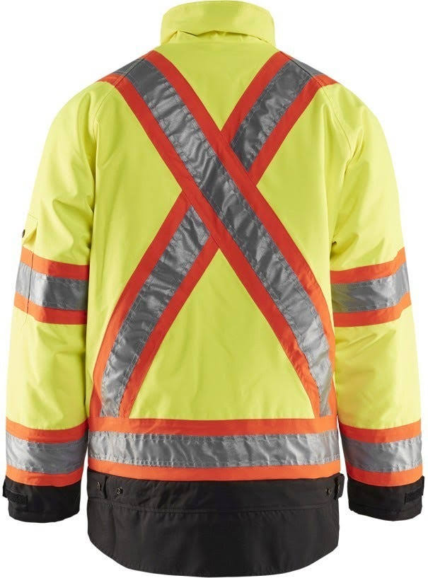 Hi-Vis Winter Jacket Yellow/Black X4903