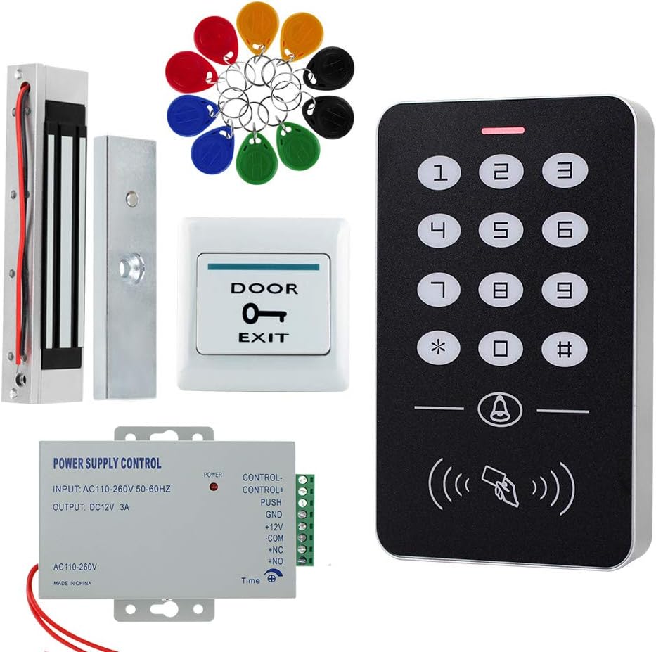 Access Control Set with RFID Keypad and Magnetic Door Lock F92856