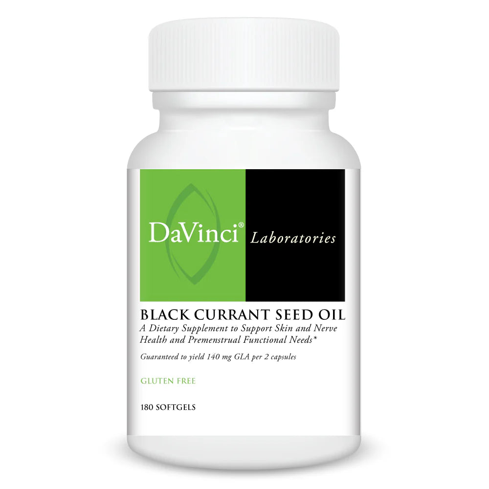 Black Currant Seed Oil 180 Softgels S2505