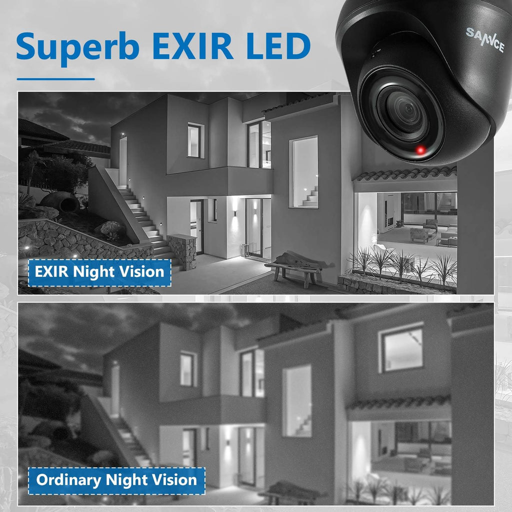 1080P 8CH Wired Security Camera System with 8 Cameras H9243