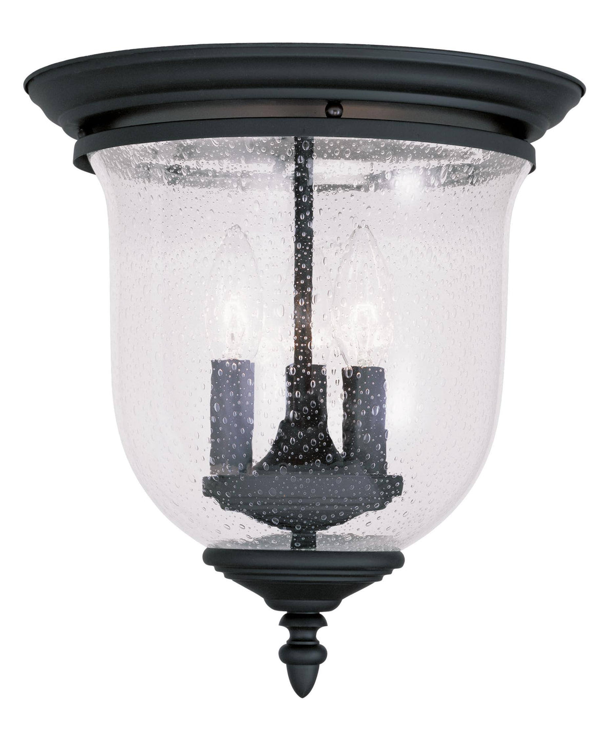 3 Light Black Ceiling Mount X89805