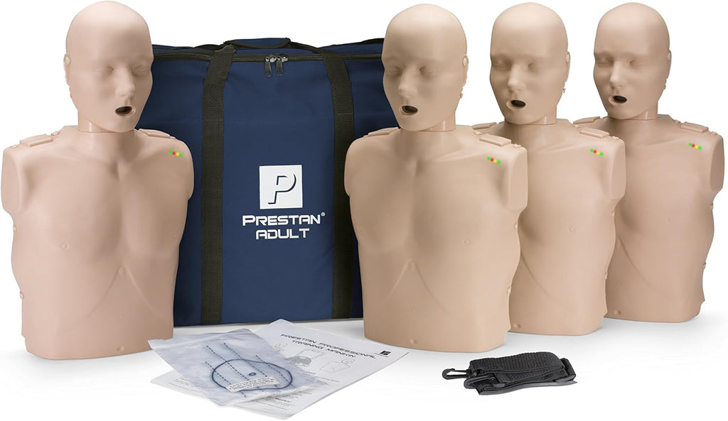 CPR Adult Manikin 4-Pack with Carry Bag G64277