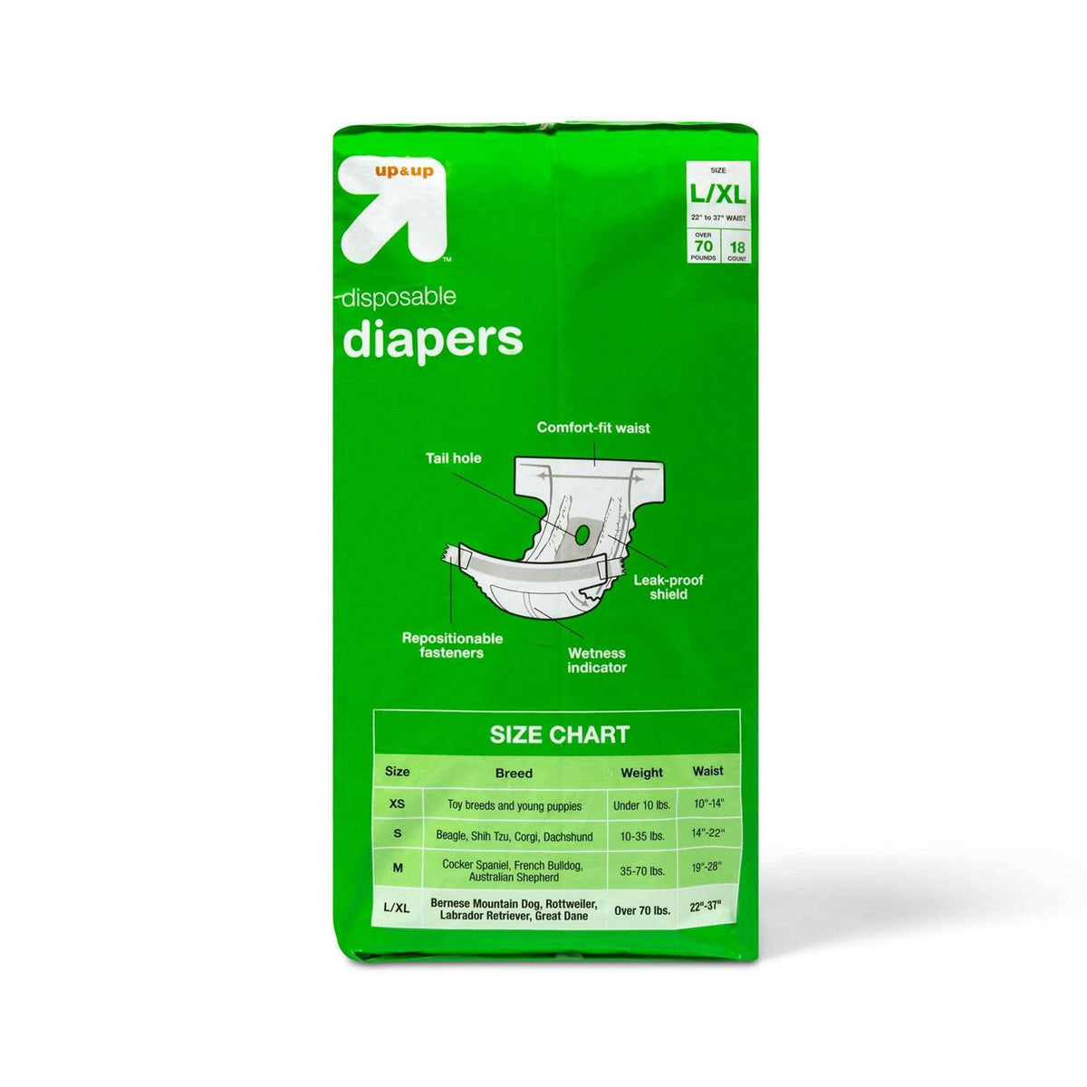 Dog Diapers 18ct R7891