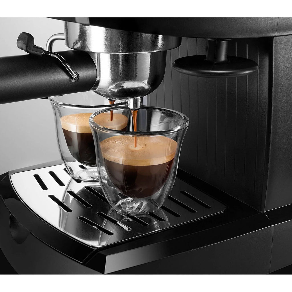Pump Espresso Machine Black Stainless Q488151