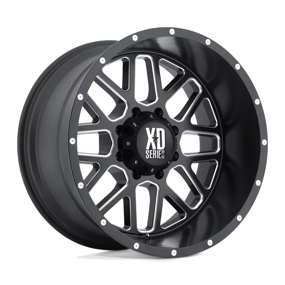 20X10 8X165.10 Satin Black Wheel Rim W967