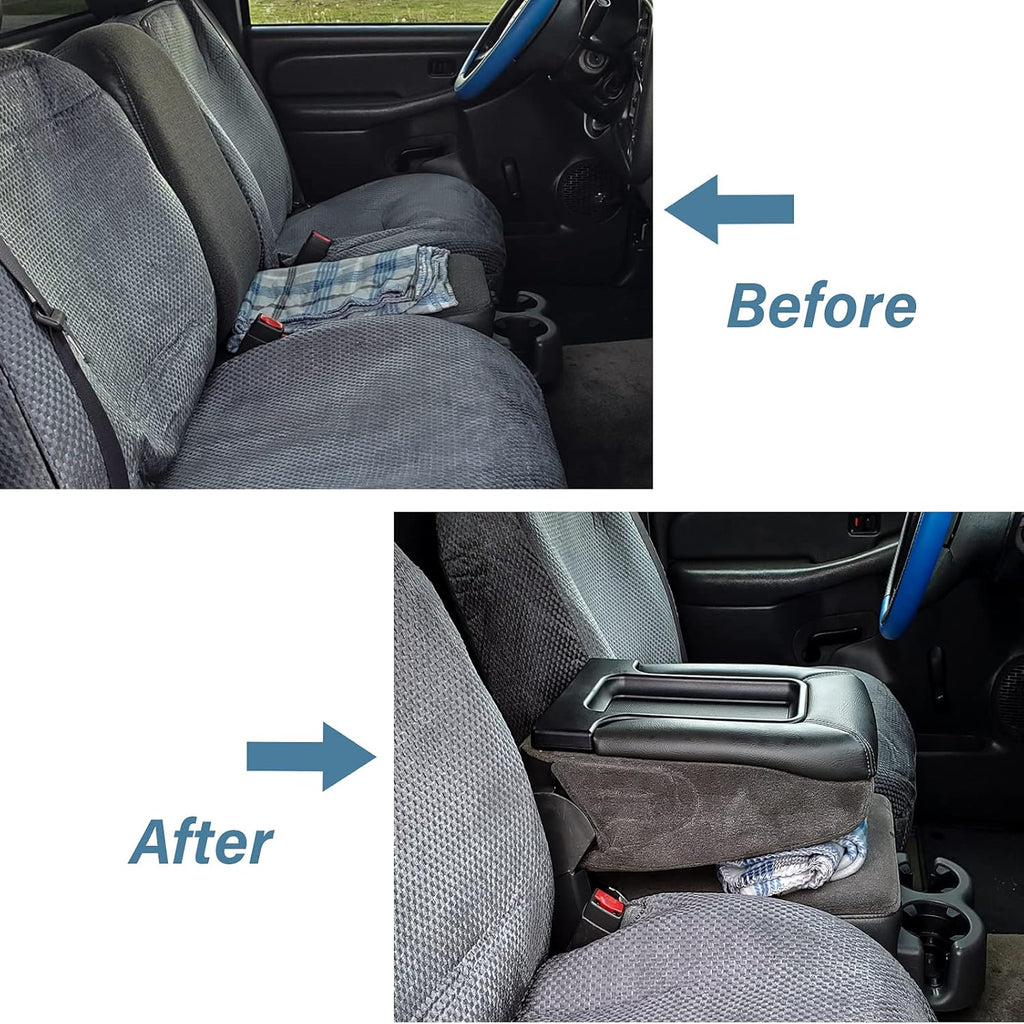 Center Console Lid Replacement Kit Dark Gray Pack of 2 E929