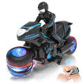Remote Control Motorcycle Toys with RGB Wheels Lights S457