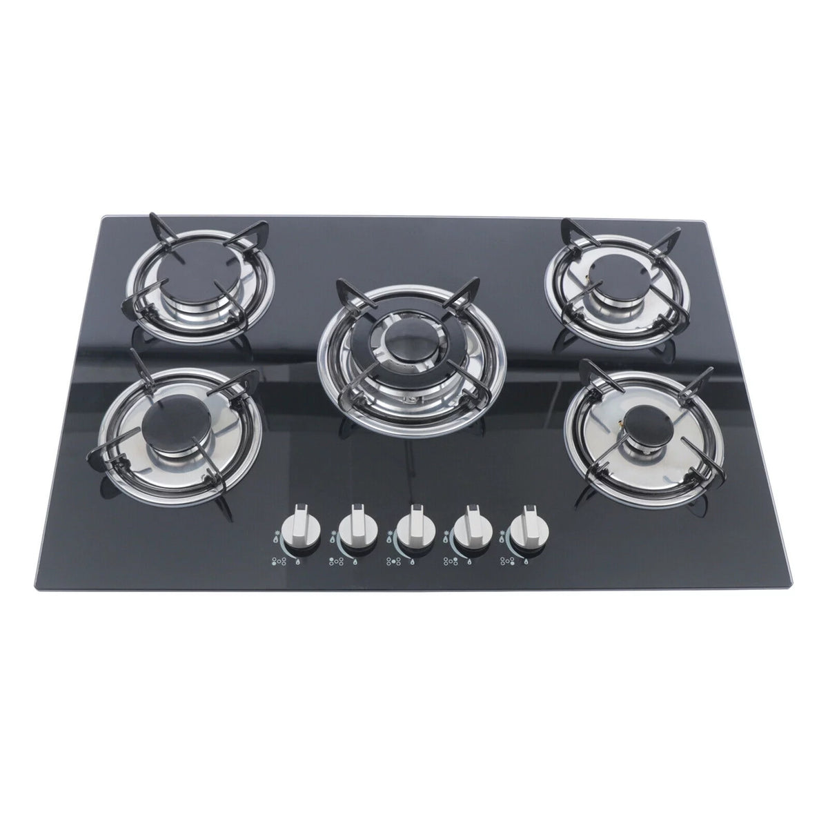 30 Built in Tempered Glass 5 Burners Gas Cooktop C8793