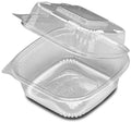 6 inch Plastic Hinged Container K2781