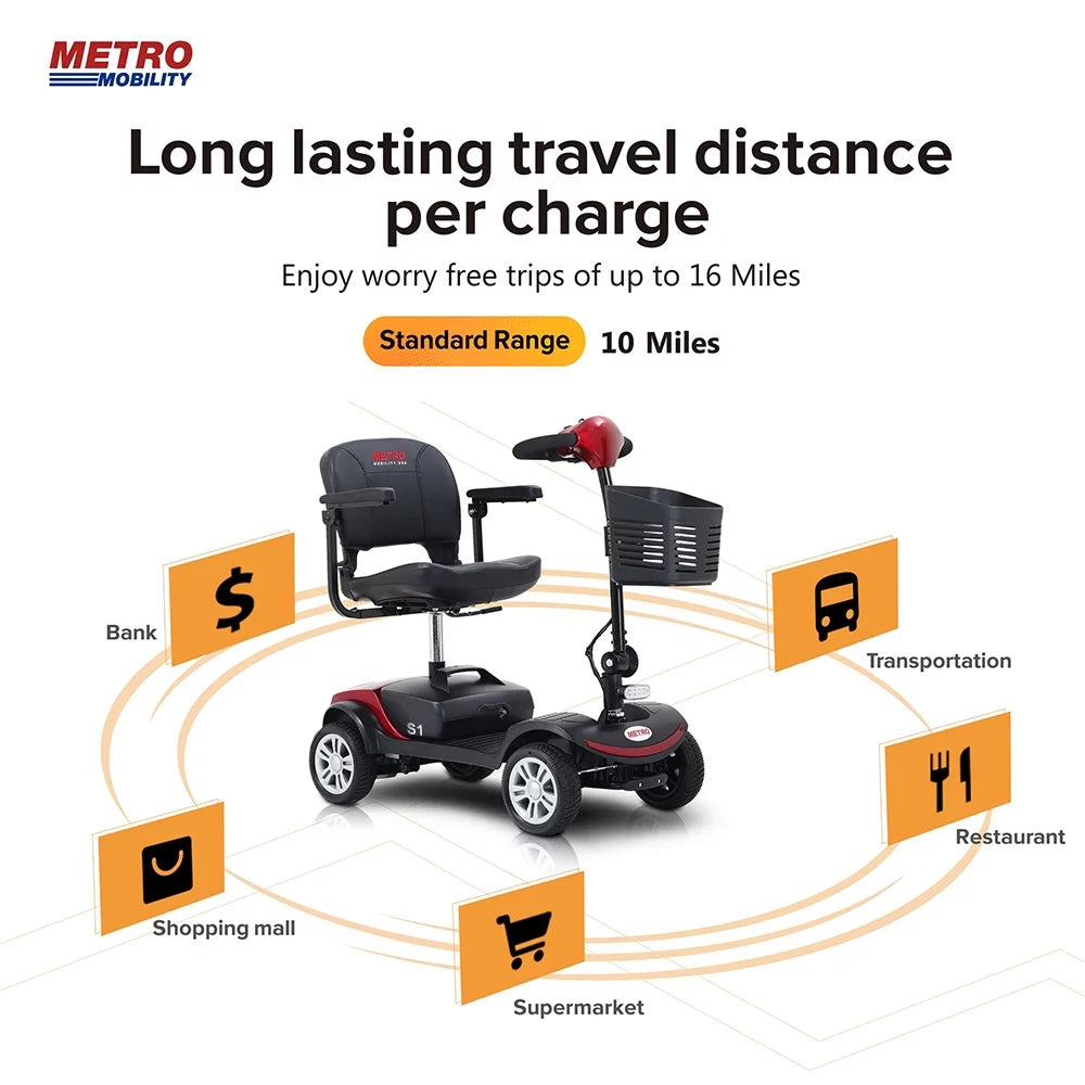 Heavy Duty Electric Mobility Scooter with 300W Motor I48619