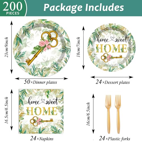 Sunflower Party Supplies Set 200 PCS G27508