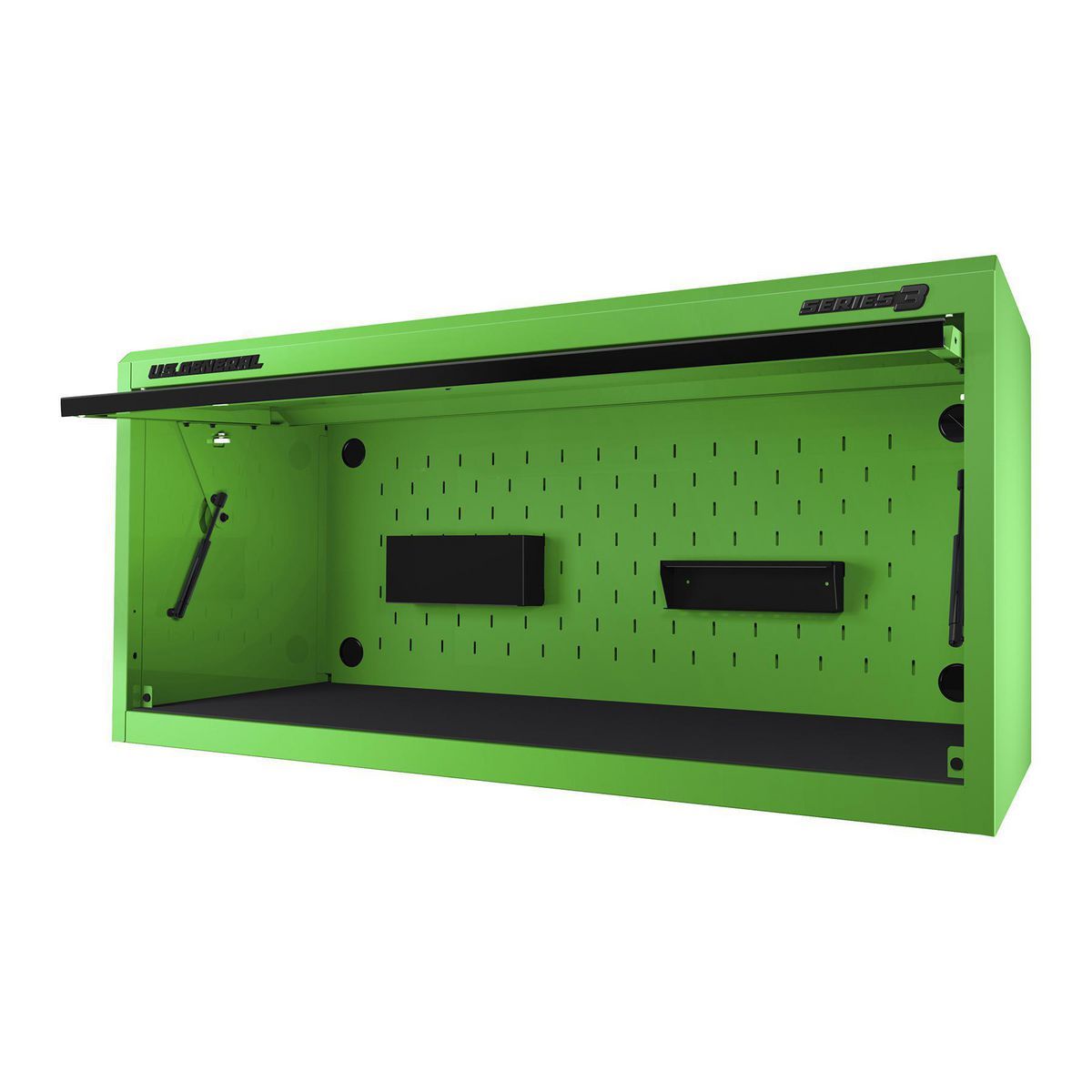 56 in. x 22 in. Blue Work Center Hutch Z53890