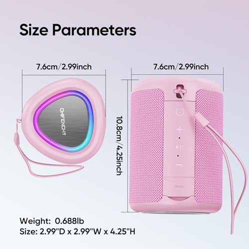 Portable IPX5 Waterproof Bluetooth 5.3 Wireless Speaker Q700