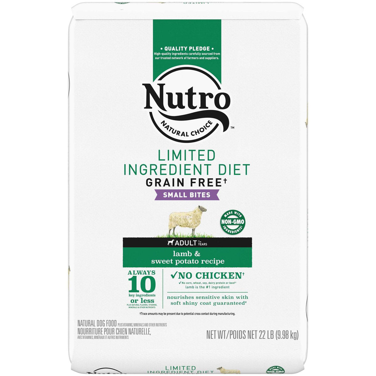 Limited Ingredient Diet Adult Dry Dog Food Lamb & Sweet Potato S530