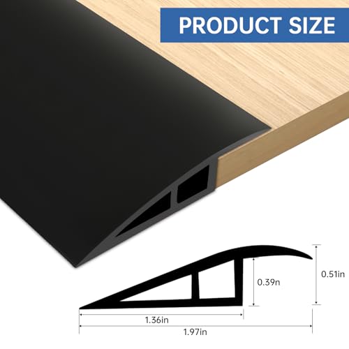 Self Adhesive Vinyl Door Threshold Strip Brown Wood Grain 6.6 Ft U9064