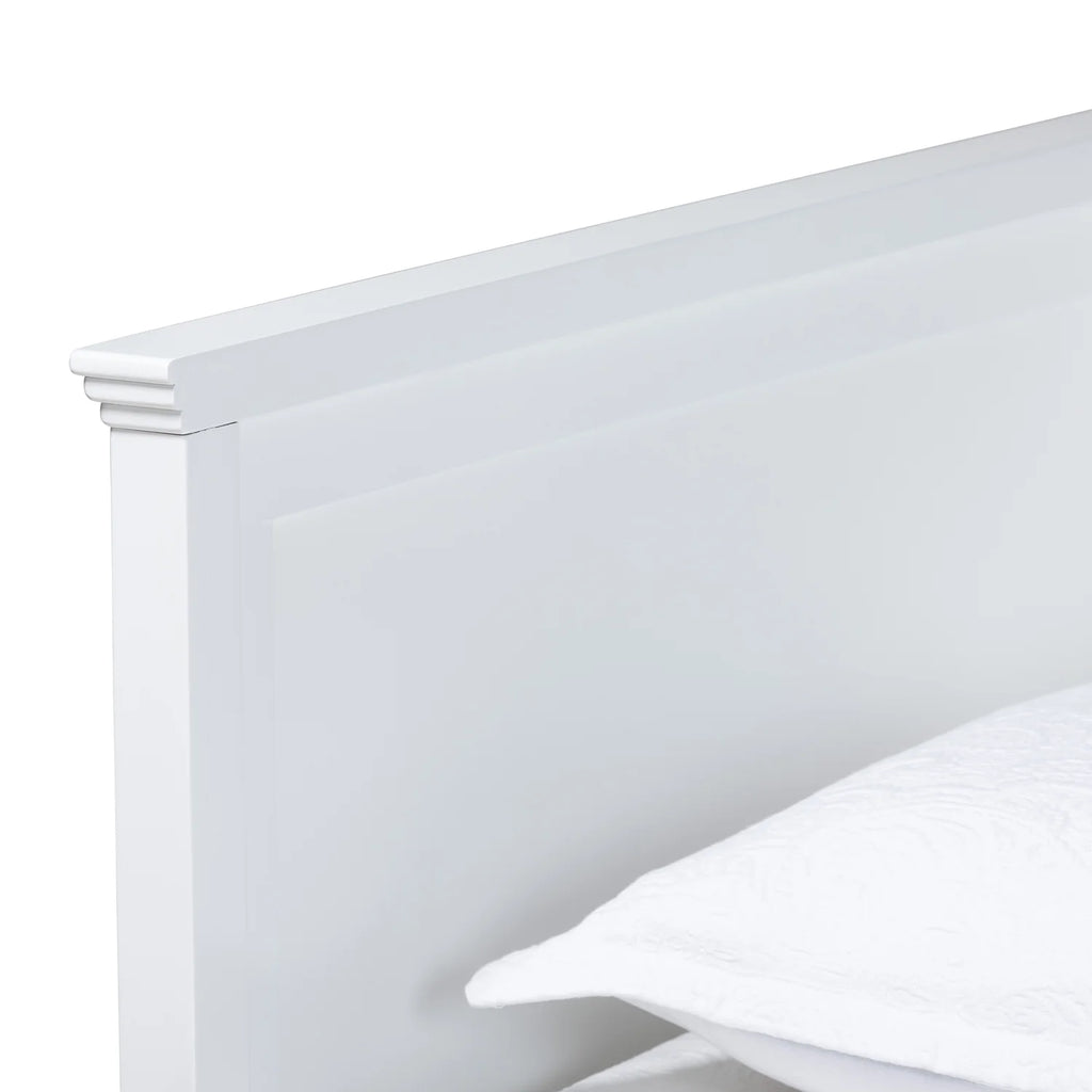 White Wood Twin Size Daybed S170