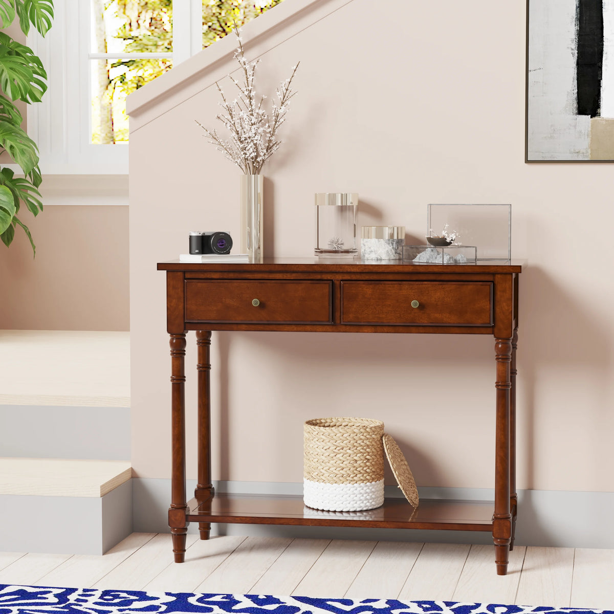 Solid Wood Sofa Table A505