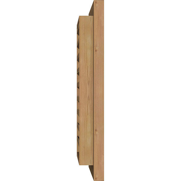 Unfinished Functional Vertical Gable Vent N82704