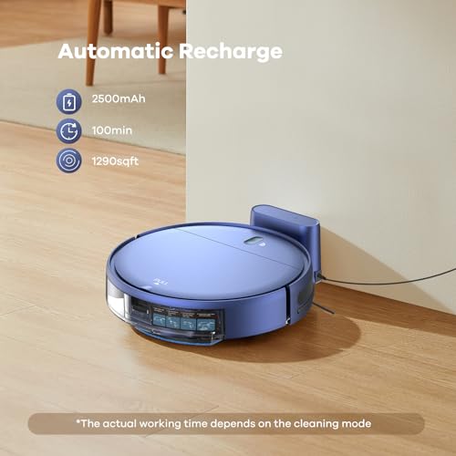 Robot Vacuum and Mop Combo, 2 in 1 Self-Charging Robotic Vacuum W683