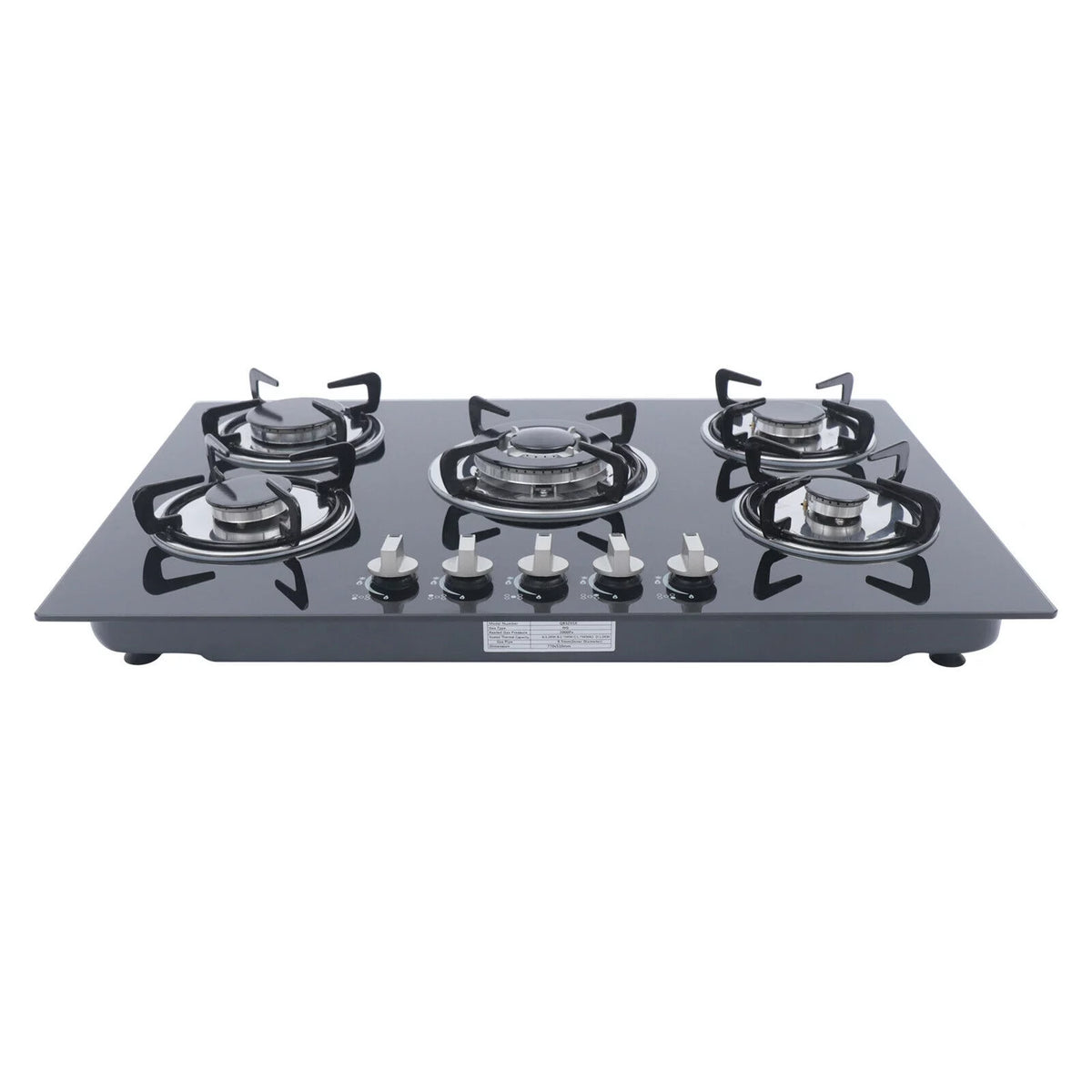 30 Built in Tempered Glass 5 Burners Gas Cooktop C8793