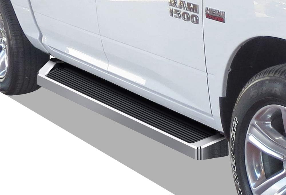 Silver Aluminum Running Boards Side Step Q41950