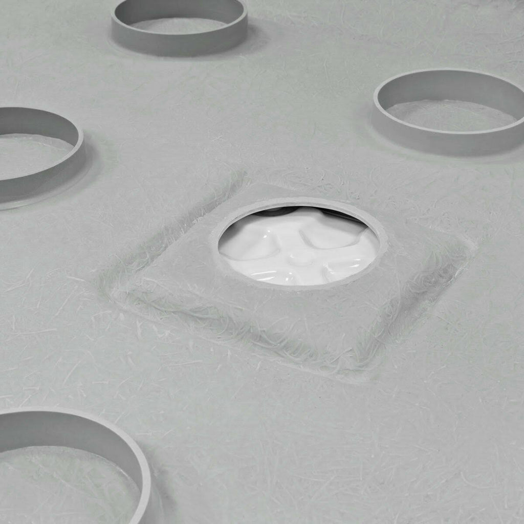 60 x 32 Single Threshold Shower Pan Base J878