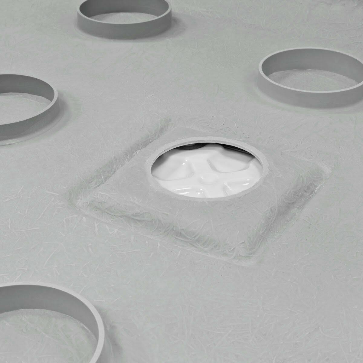 60 x 32 Single Threshold Shower Pan Base J878