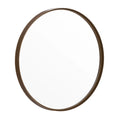 Brushed Bronze Wall Mounted Mirror R828