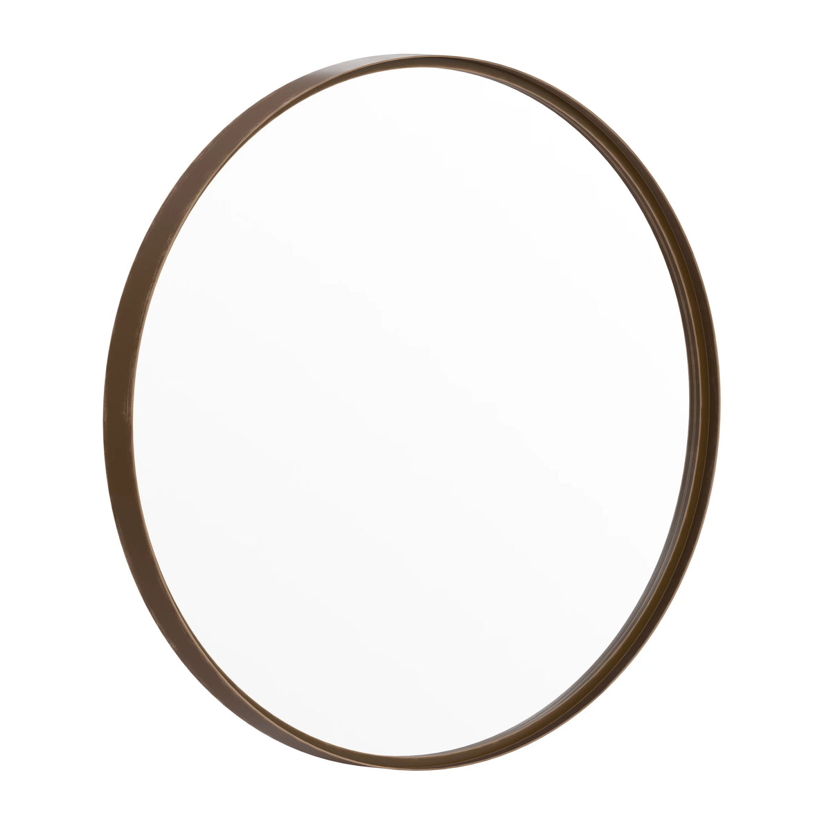 Brushed Bronze Wall Mounted Mirror R828