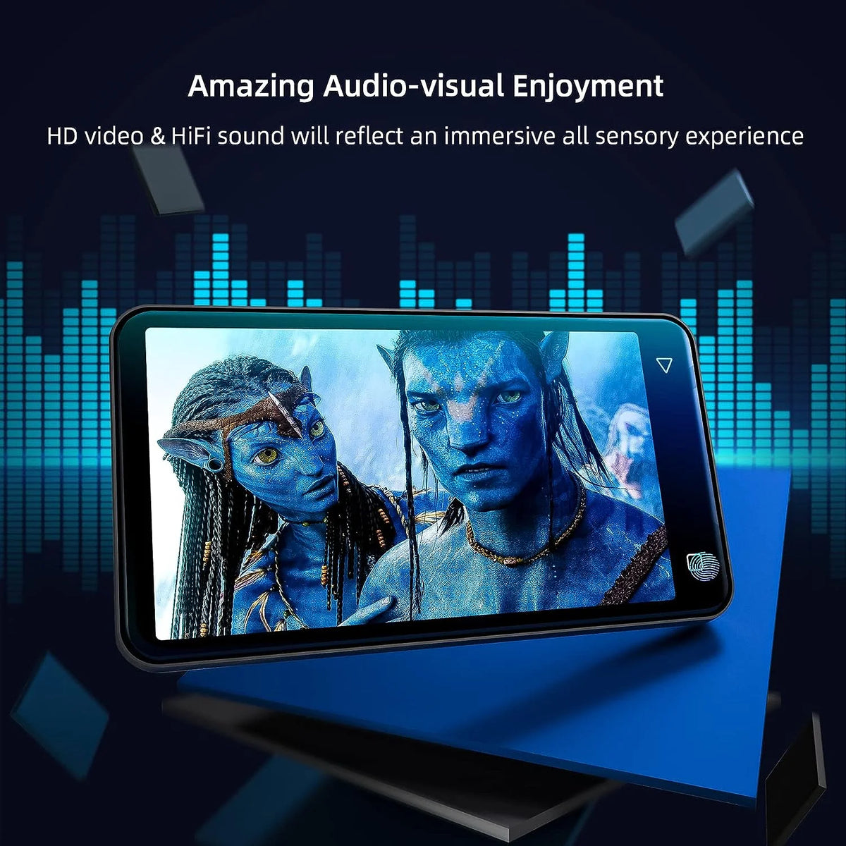 80GB Bluetooth WiFi MP3 Player with 4" Touch Screen J357