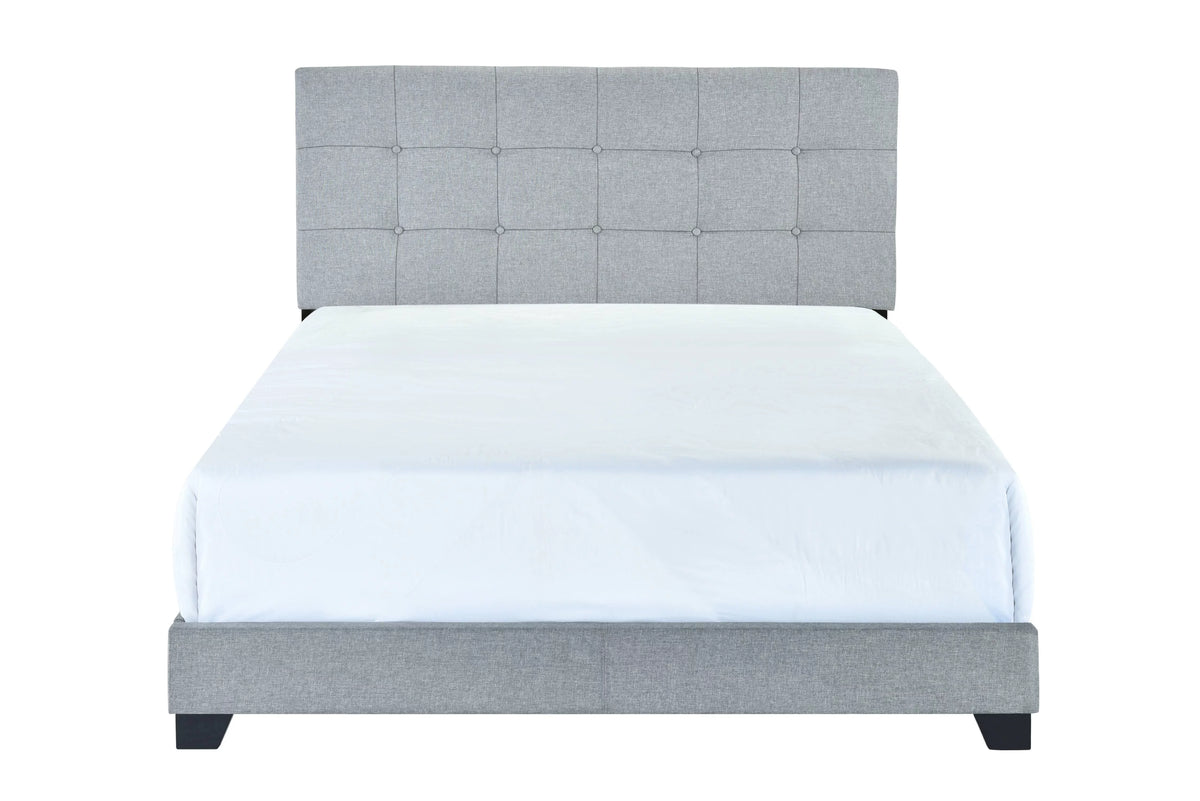 Gray Queen Panel Bed N1850