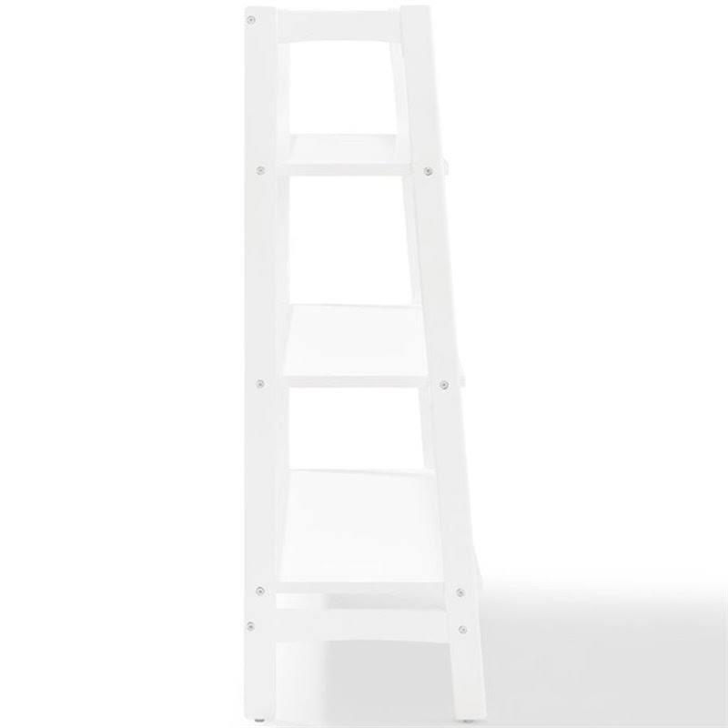 White 3 Shelf Ladder Bookcase T301313