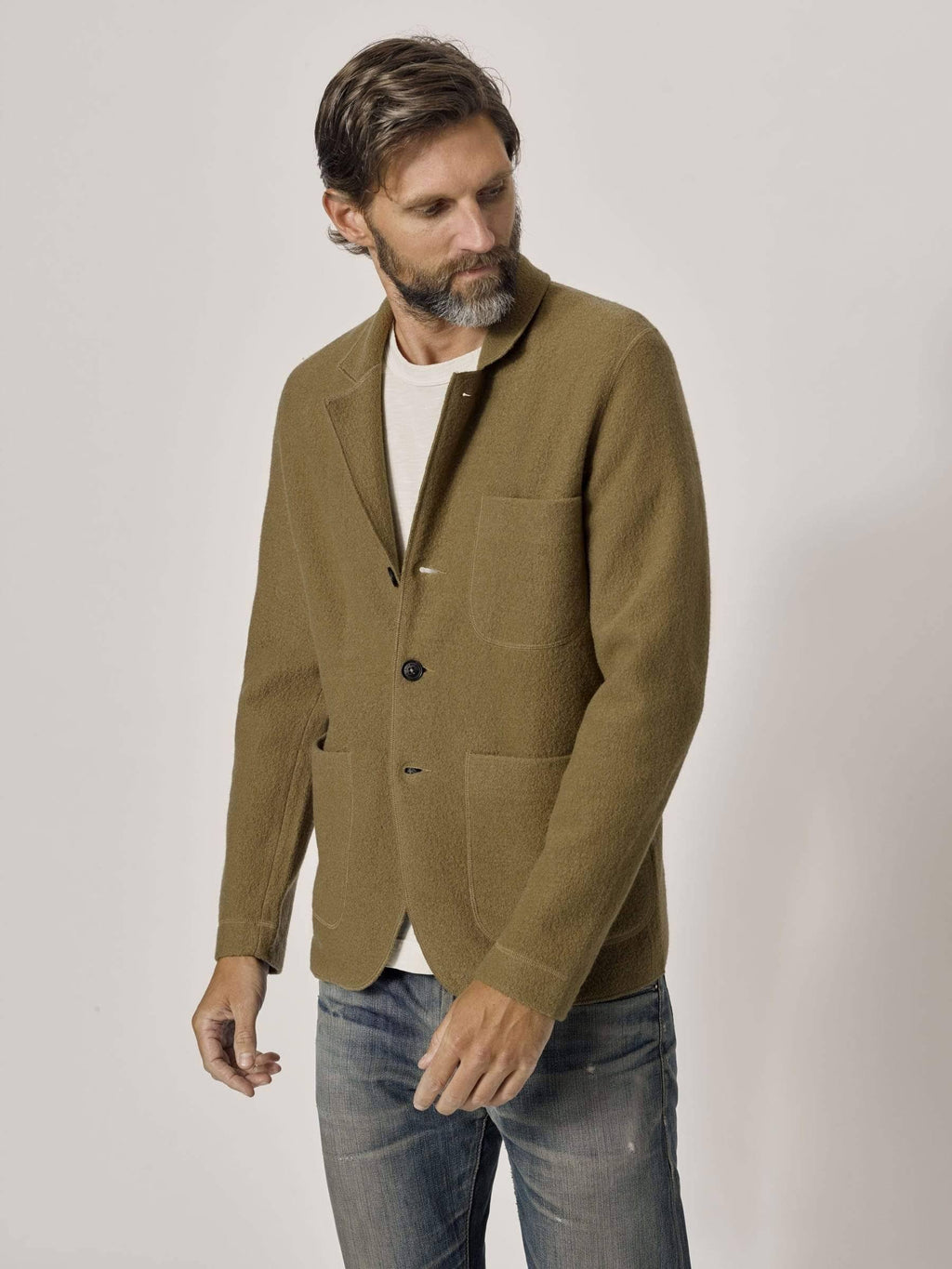 Felted Chore Coat D577