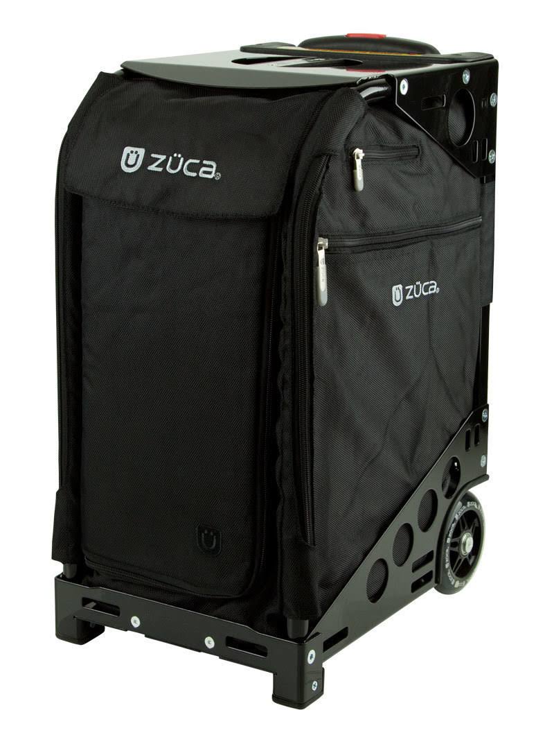 Black Travel Insert Bag and Frame with 5 Pouches and Travel Cover O15597