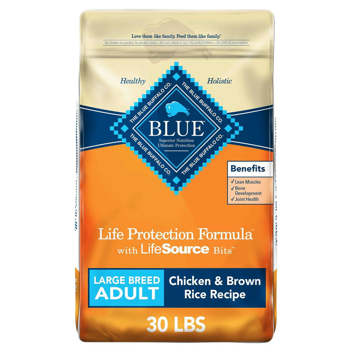 Fish & Brown Rice Adult Dry Dog Food H91321