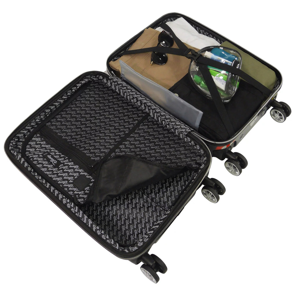 Mickey Mouse 3 pc Hardside Spinner Luggage D100