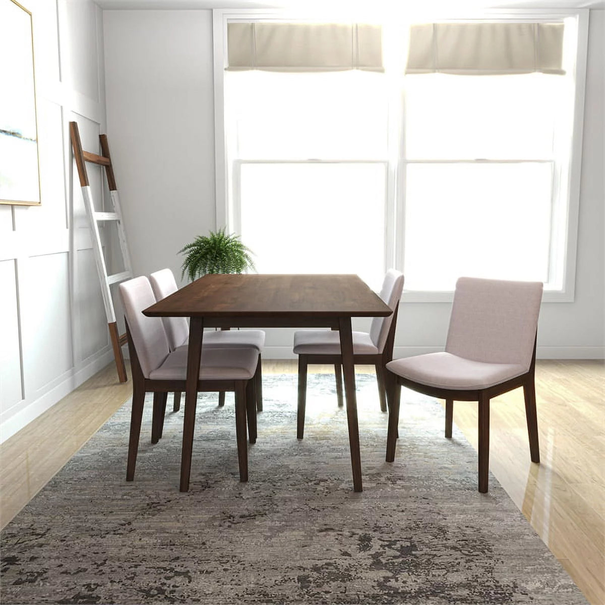 Mid Century Modern Dining Table Set for 4 R3379