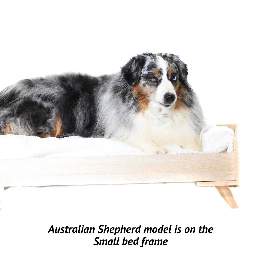 Raised Wooden Dog Bed Frame F485082
