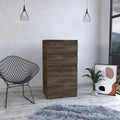 Dark Walnut Dresser with Mirror X9556