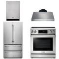 30 Electric Range, Range Hood, Microwave, Refrigerator, Dishwasher E8355