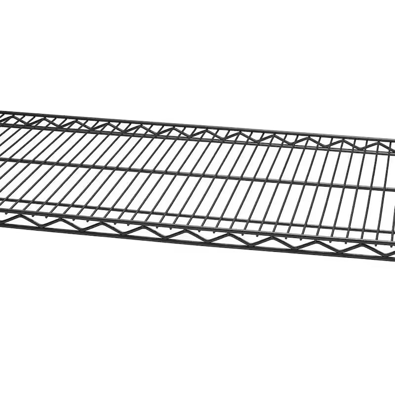 Black 5-Tier Steel Wire Shelving Unit X880