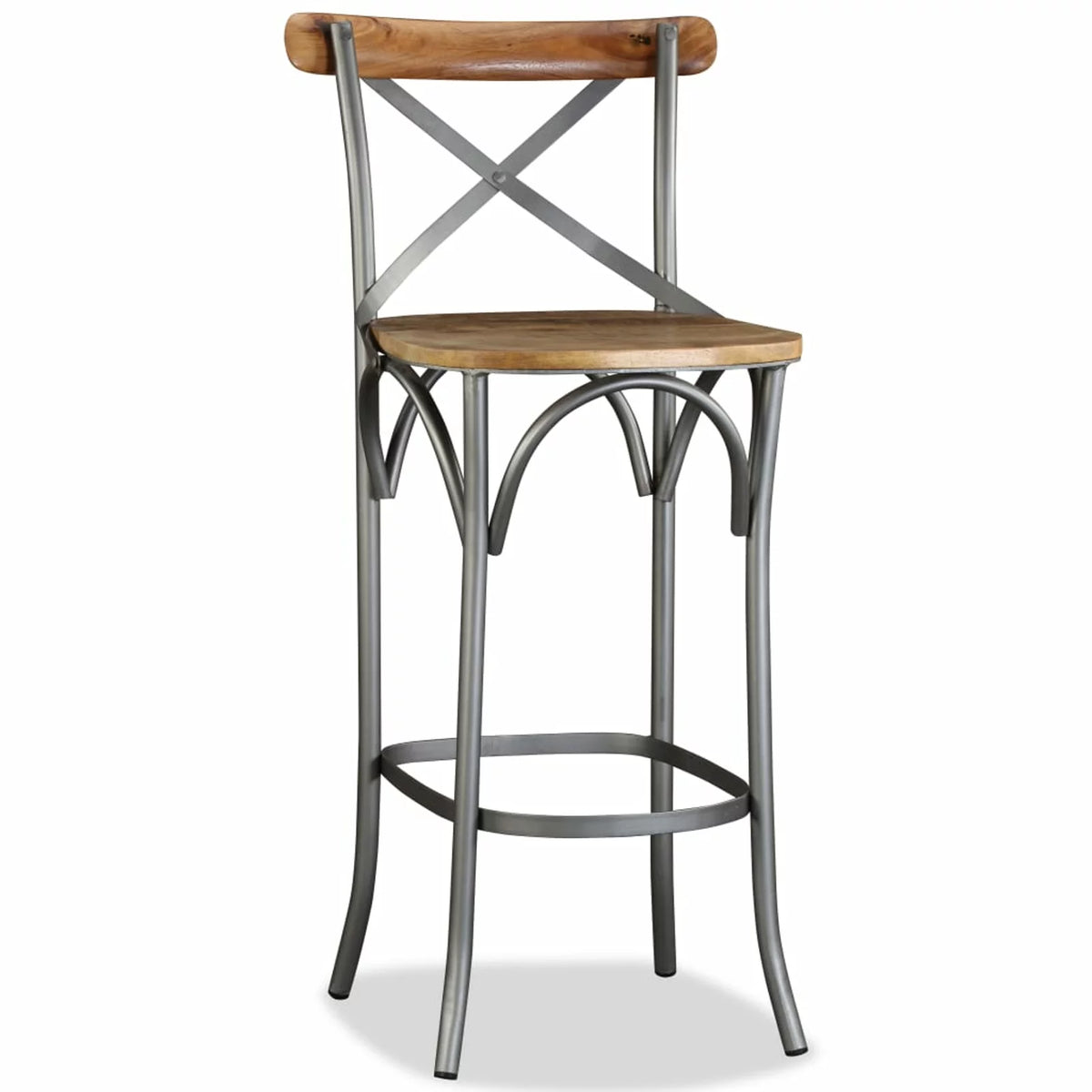 Solid Mango Wood Bar Stool O179057